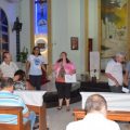 Paróquia N. Sra. Aparecida de Cuiabá recebe a imagem da Sagrada Família