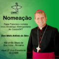 Nota de acolhida e gratidão da Presidência do Regional diante da Nomeação do novo Arcebispo