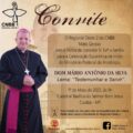 Convite: Celebração Eucarística de Início do Ministério Pastoral do Arcebispo Dom Mário Antônio da Silva, em Cuiabá/MT