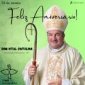 03 de Janeiro: Aniversário Natalício de Dom Vital Chitolina, SCJ – Bispo da Diocese de Diamantino/MT