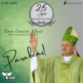 21 de junho: Jubileu de Prata Episcopal de Dom Canisio Klaus – Bispo da Dioceses de Sinop/MT
