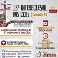 Começa nesta terça o 15º Intereclesial das CEBs, em Rondonópolis, com a presença de 1,5 mil participantes